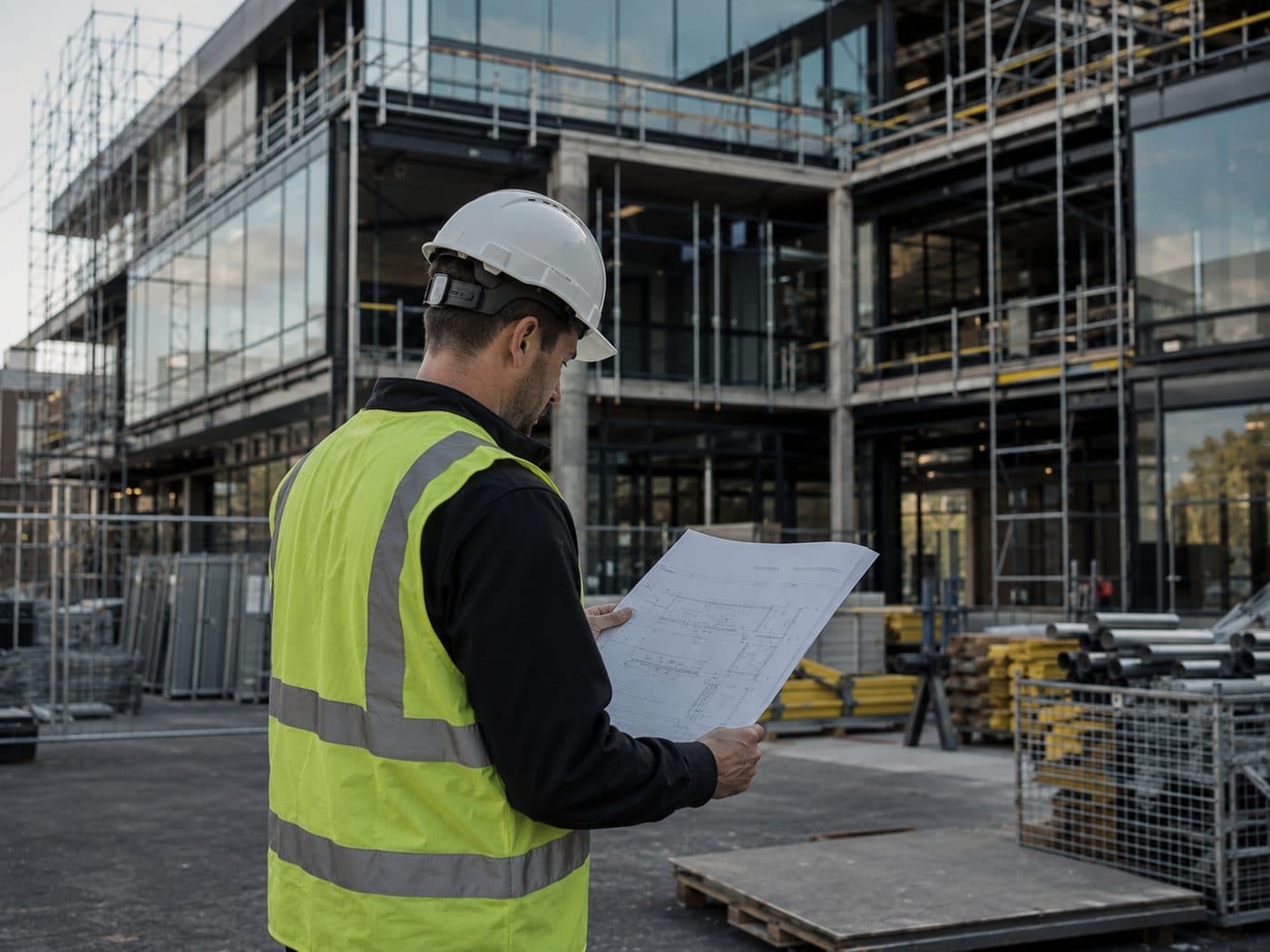 Omega Construction on site